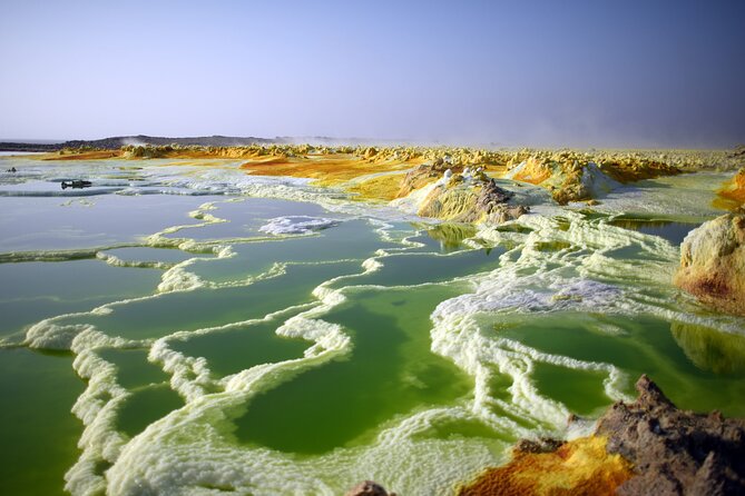 3 Days Danakil Depression Tours Via Semera - Dallol turns volcanic heat into color