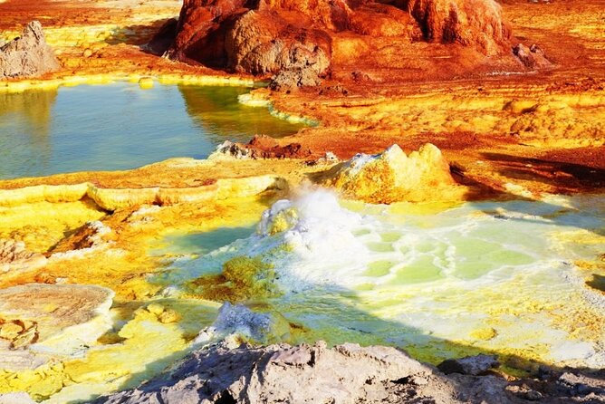 8 Days Lalibela,Danakil Depression and Omo Vally Tours - Day 2: Dallol at dawn and the climb to Erta Ale