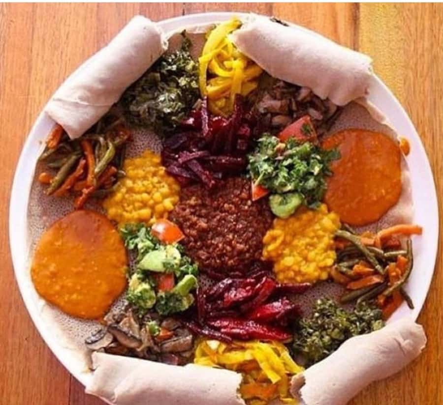 A guided tour of Addis Abeba that includes a city viewpoint - Shiro Meda and the meaning of Ethiopian clothing