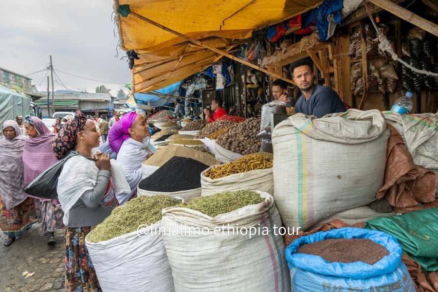 Addis Ababa City Experience : Markets, Coffee & Local Life - Finding your way through Merkato