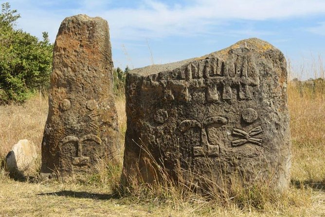 DAY TRIP TO THE UNESCO HERITAGE SITE TIYA & Melka Kunture - Tiya’s 46 carved stones and UNESCO status