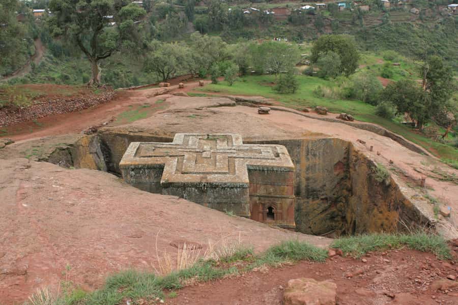 Lalibela: Churches Full-Day Private Tour w/Coffee Ceremony - The northwestern churches: six very different stops