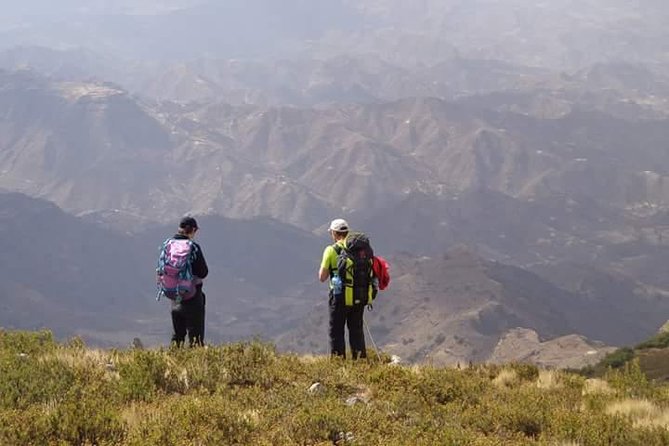 Lasta Mountains: Highland Eco Trekking Tour in Lalibela - The uphill route through the Lasta Mountains